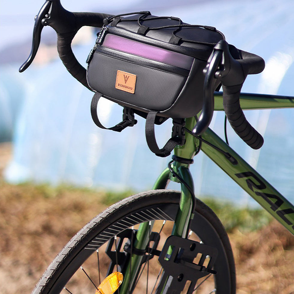 RZAHUAHU 597 3L Bicycle Handlebar Bag Waterproof Cycling Front Storage Bag RZAHUAHU 597 3L Bicycle Handlebar Bag Waterproof Cycling Front Storage Bag